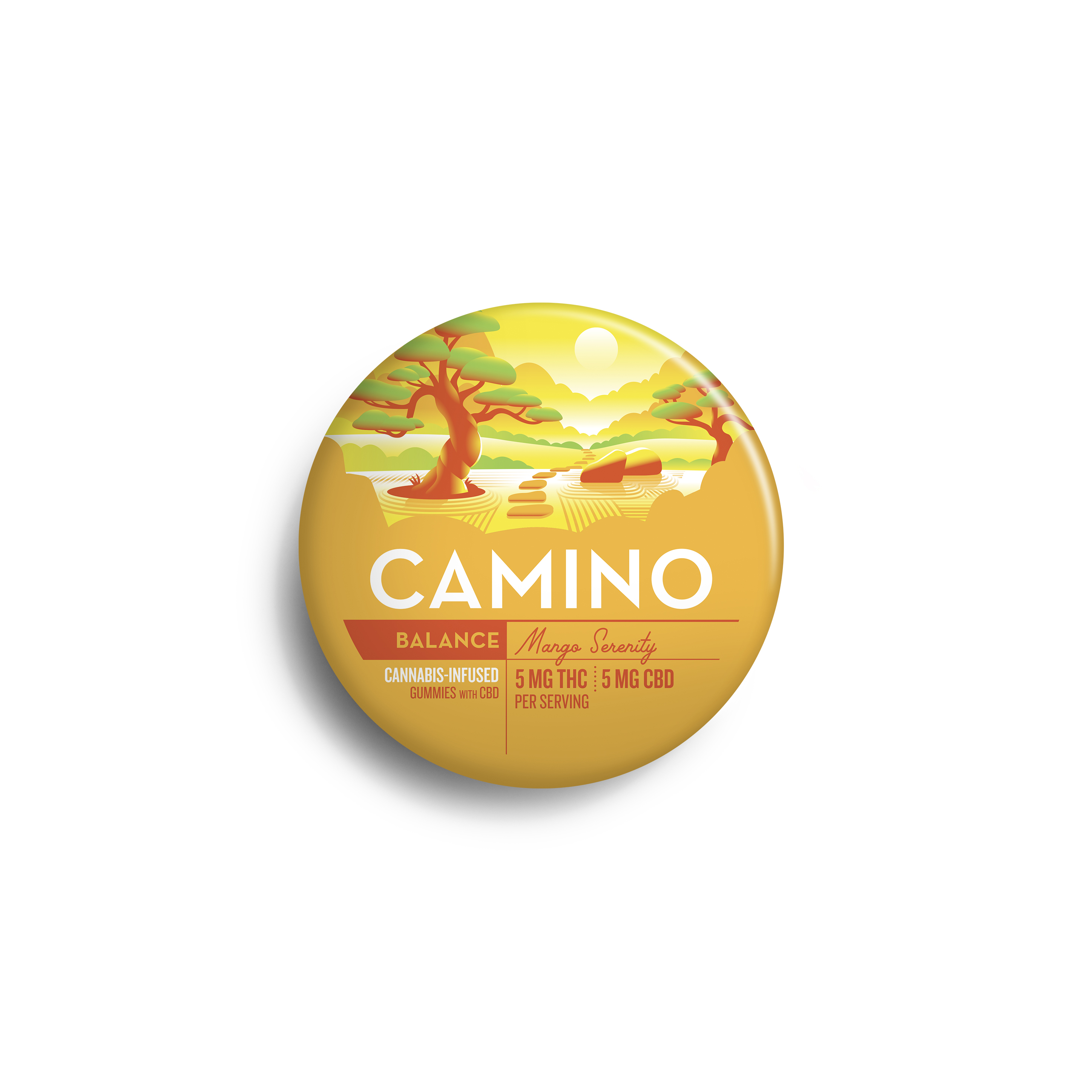 Camino Mango with CBD 5:5 Cannabis-Infused Gummies 00227