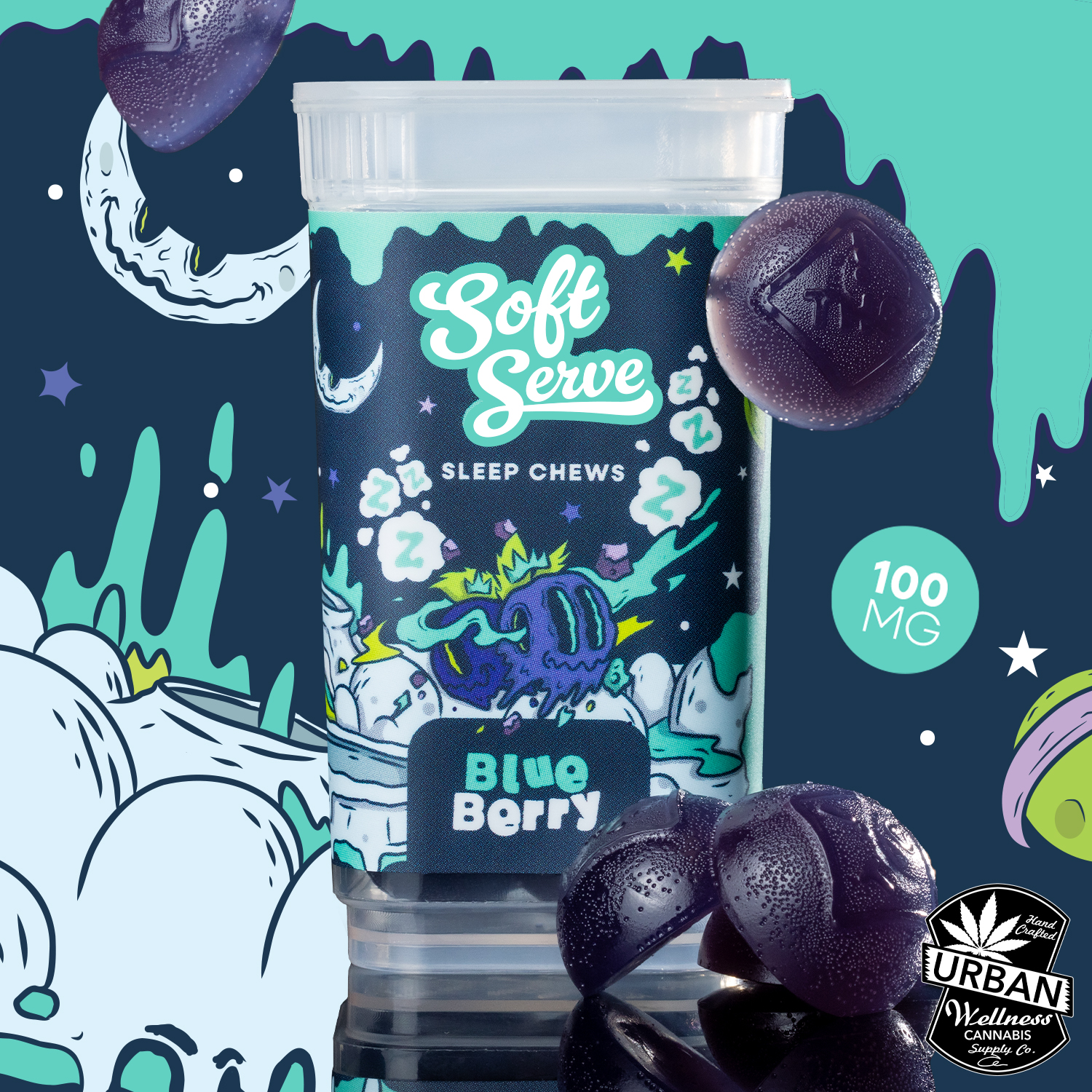 Blueberry [10pk] (100mg)