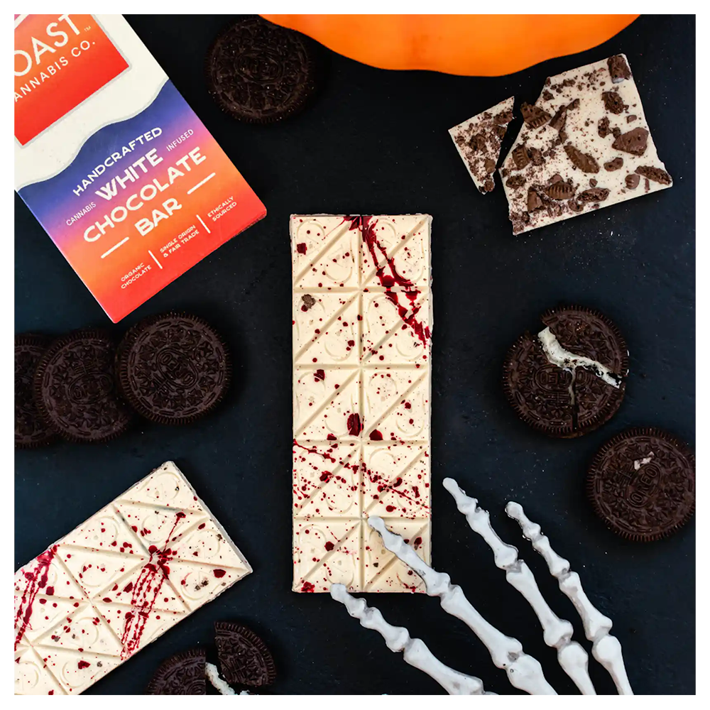 Cookies and Scream White Chocolate Bar