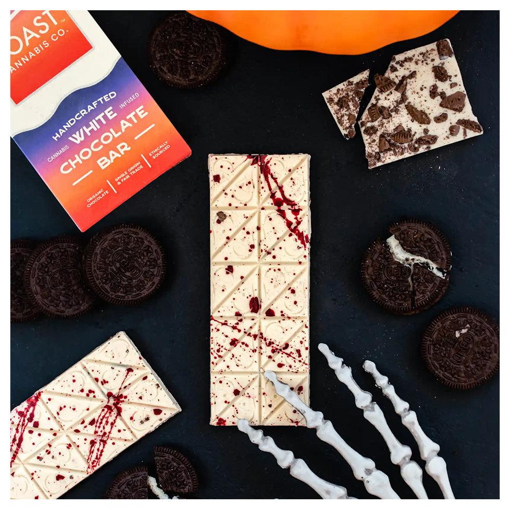 Cookies and Scream White Chocolate Bar (100mg)