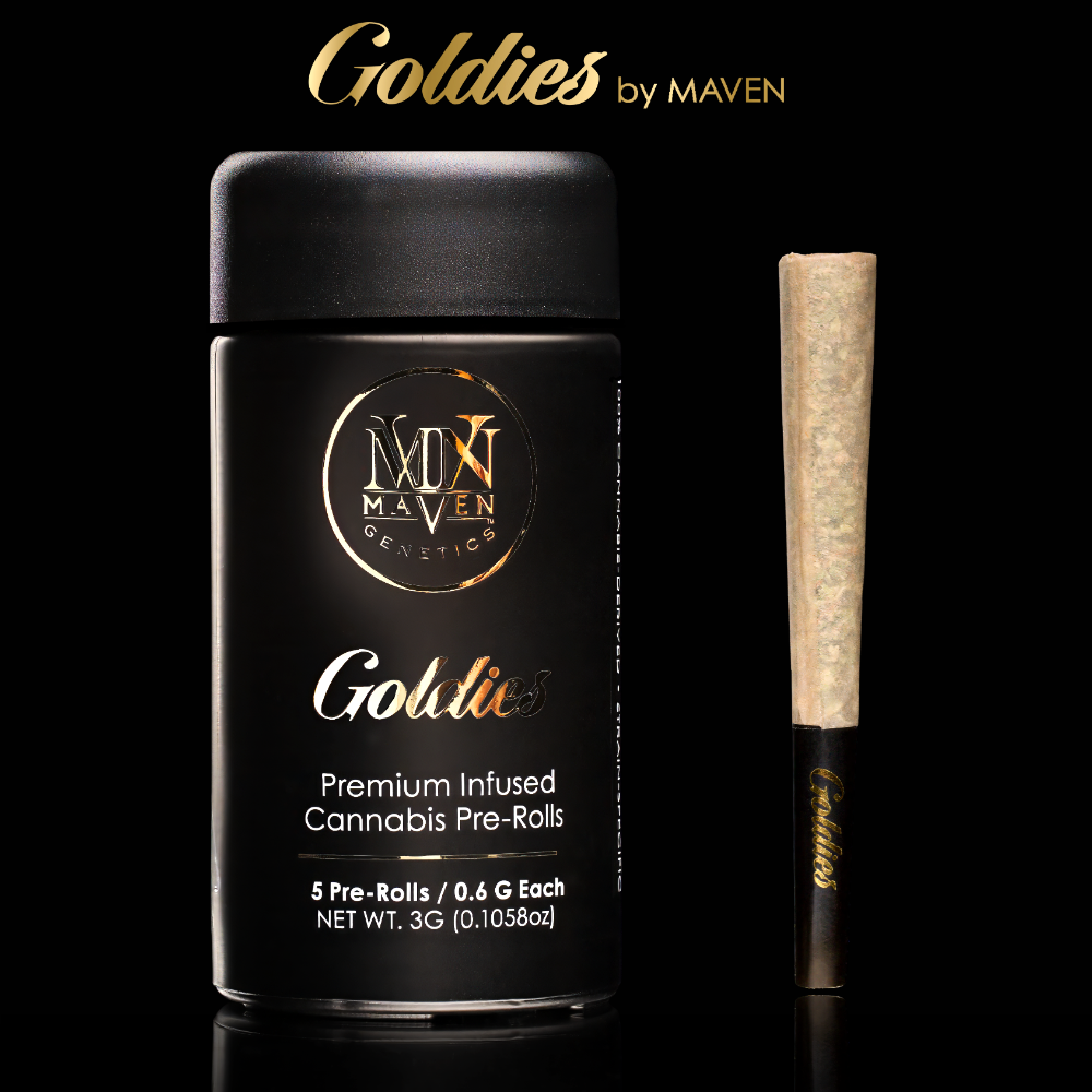 French Butter Goldies Infused Pre-Rolls 5-Pack [3g]