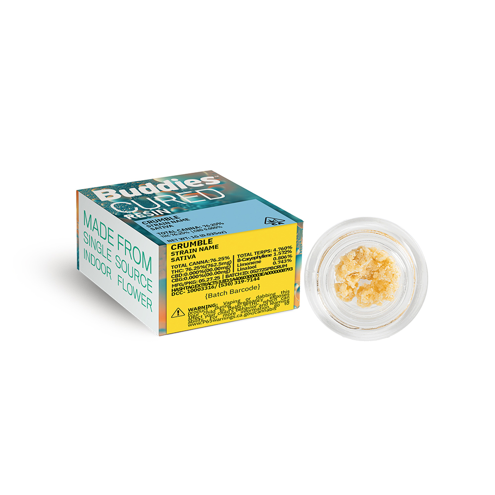 Point Break | Buddies Brand | Cured Resin Crumble - San Diego