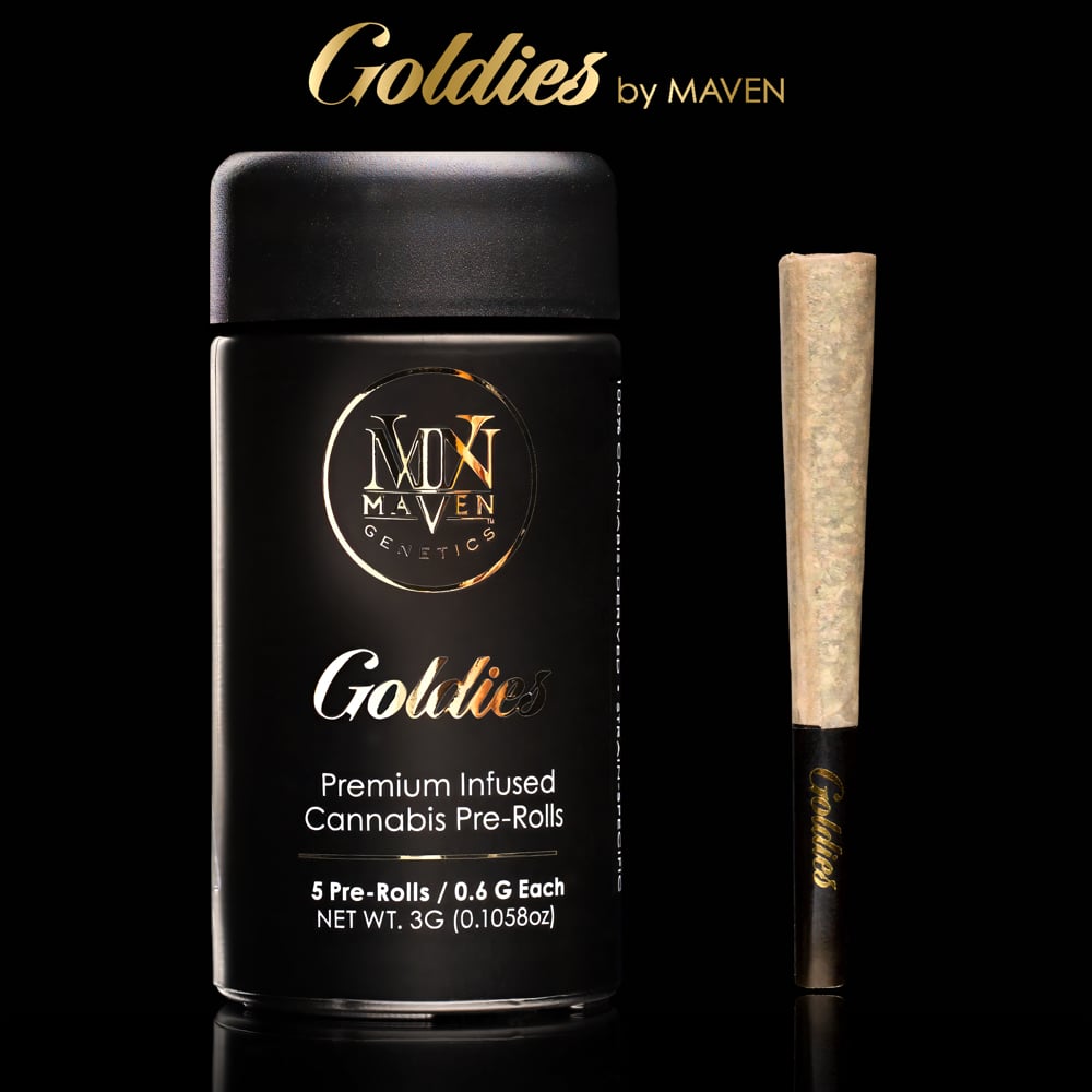 Blue Lotus Goldies Infused Pre-Rolls 5-Pack [3g]