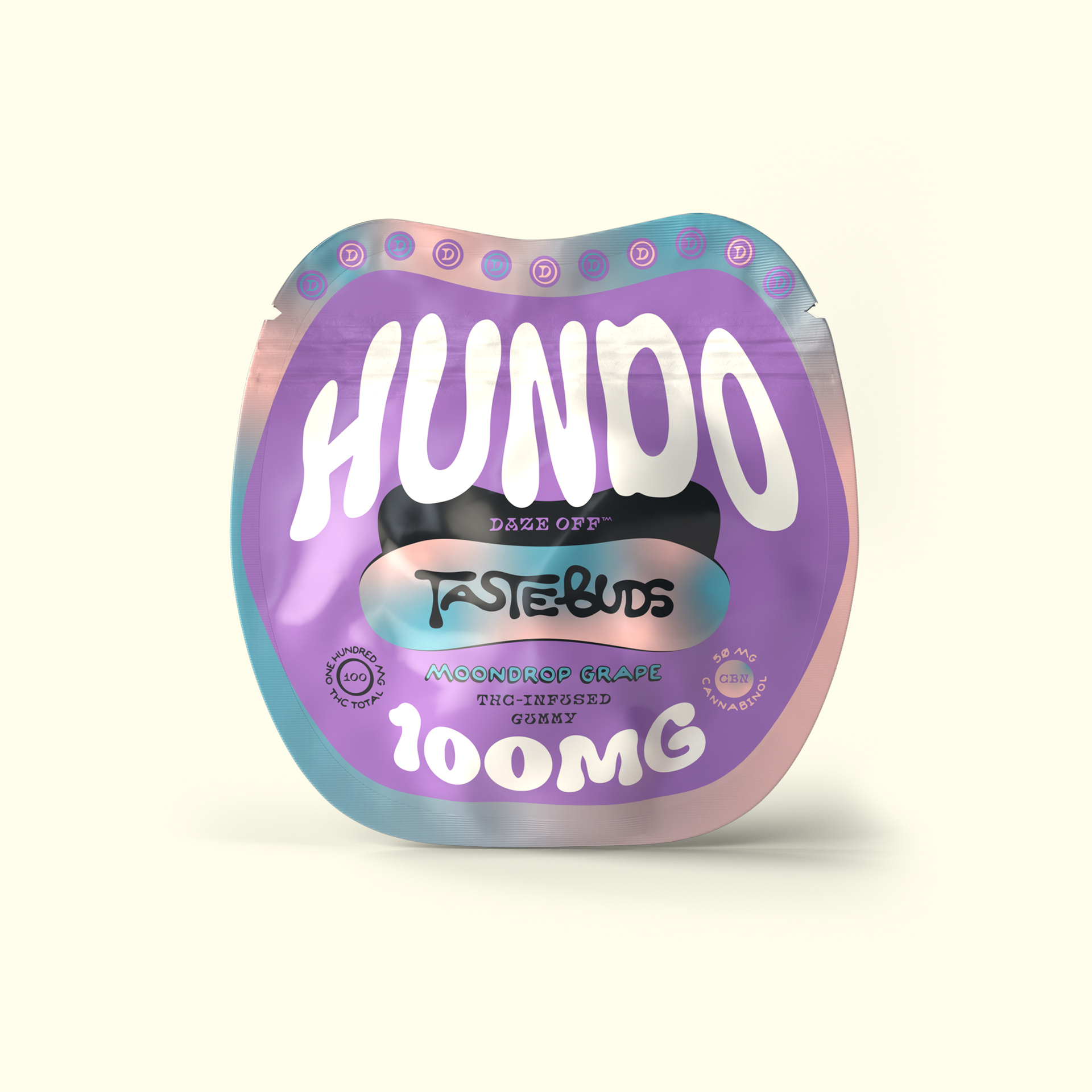 Moondrop Grape Gummy Hundo [1pk] (100mg THC/50mg CBN)