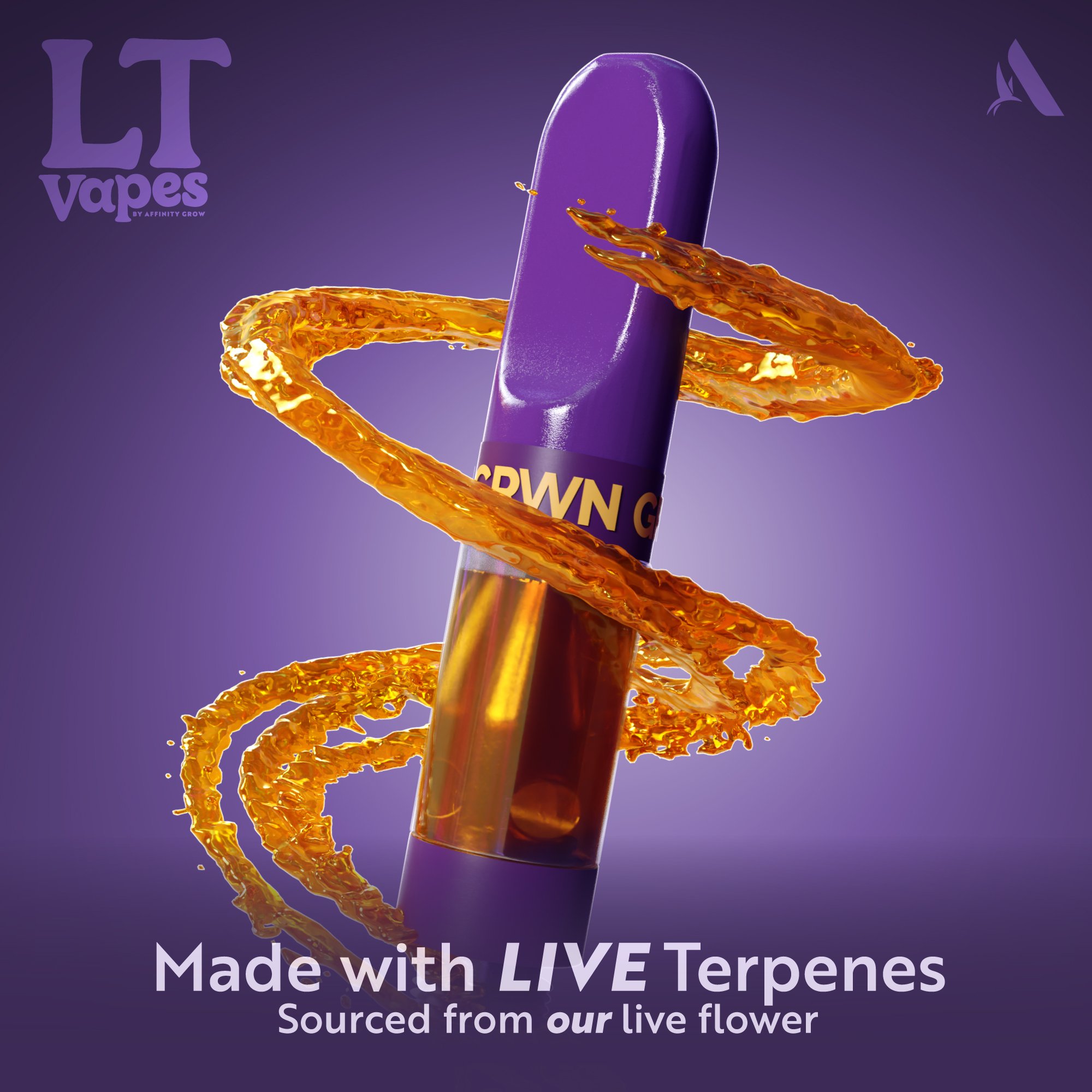 Affinity Grow  Divine OG (I) LT Vape Cartridge  C0090000629