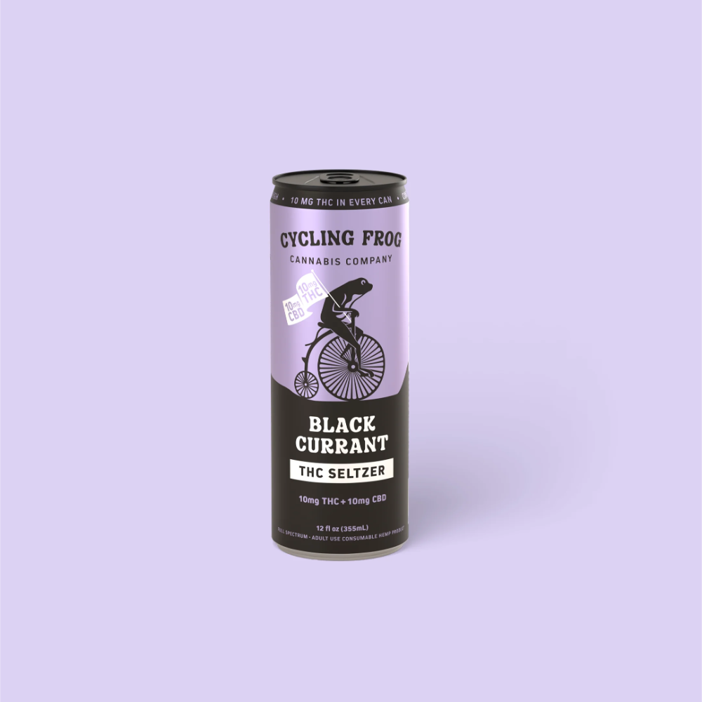 Black Currant [12oz] (10mg CBD/10mg THC) Cycling Frog - Mankato, MN ...