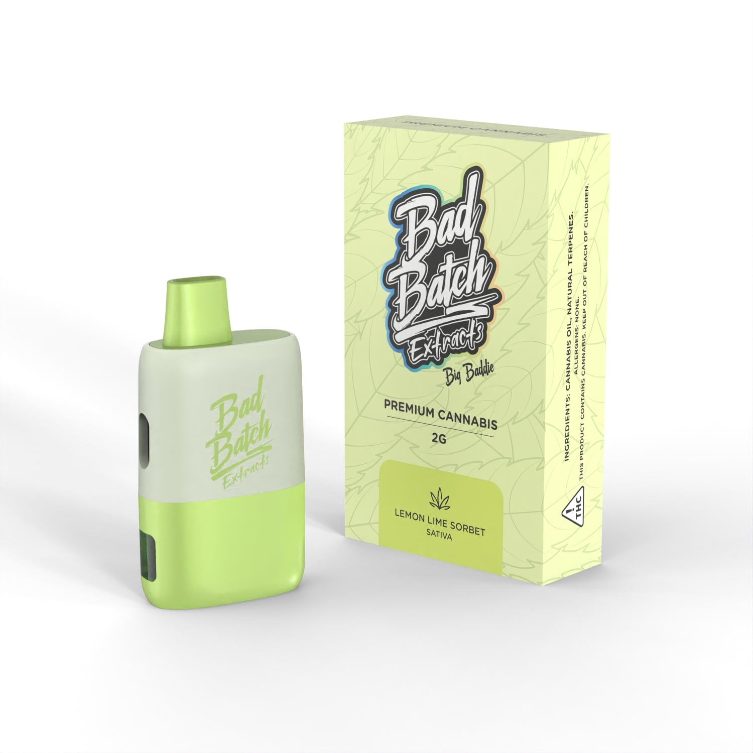 Lemon Lime Sorbet [2000mg]