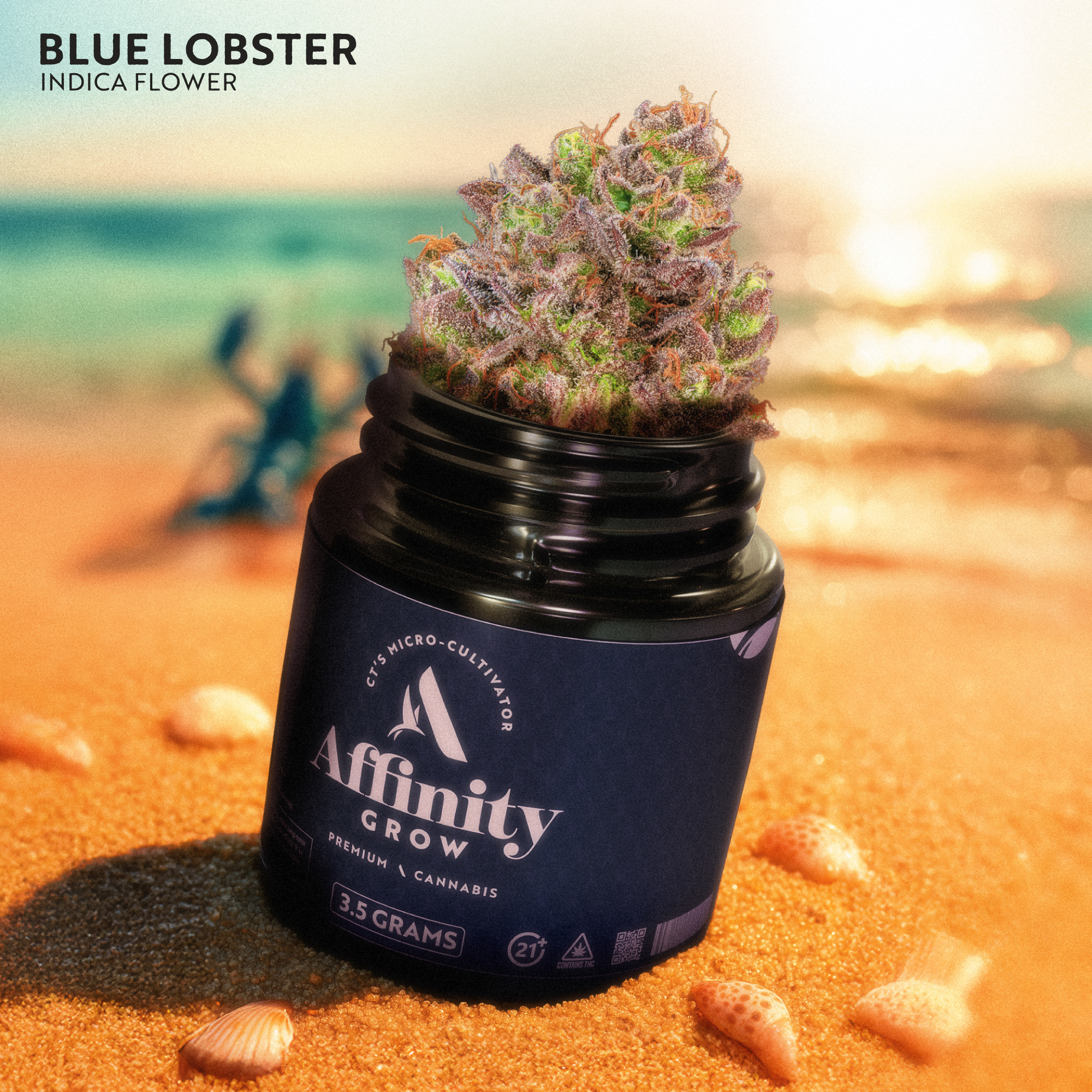 Affinity Flower Blue Lobster (I) 00796