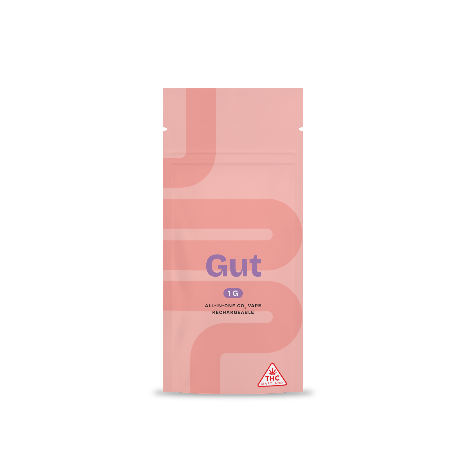 Gut CBG:THC | Calming Apple All-In-One Vape [1g]