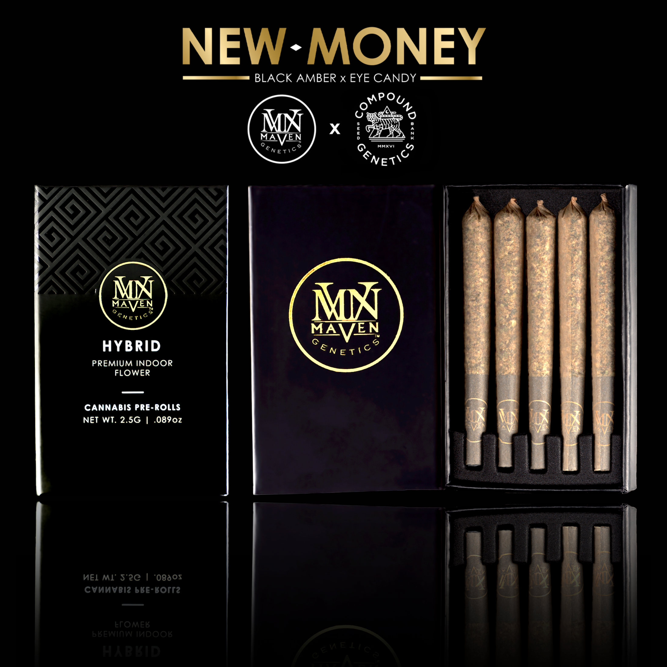 New Money Pre-Roll 5-Pack [2.5g]
