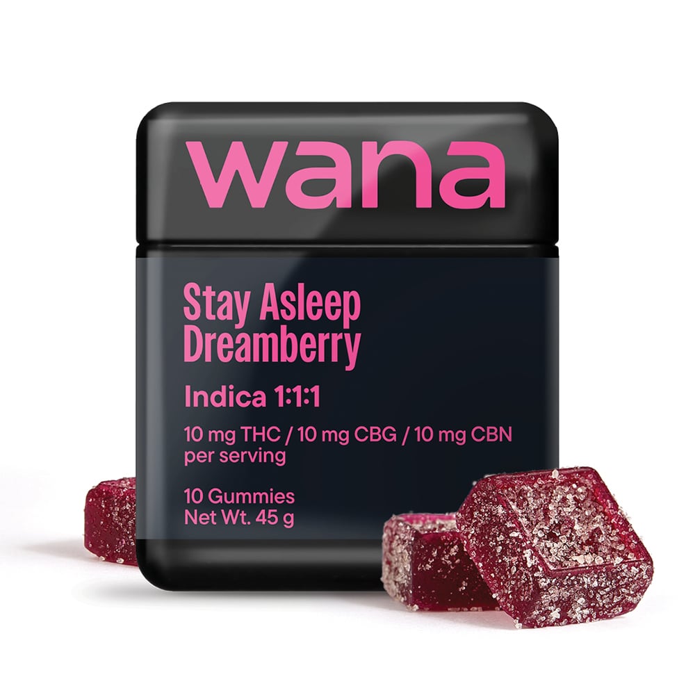 1:1:1 Stay Asleep Dreamberry [10pk] (100mg THC/100mg CBG/100mg CBN)