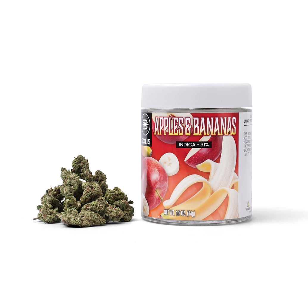 Apples & Bananas Solis Jarred Flower Jane