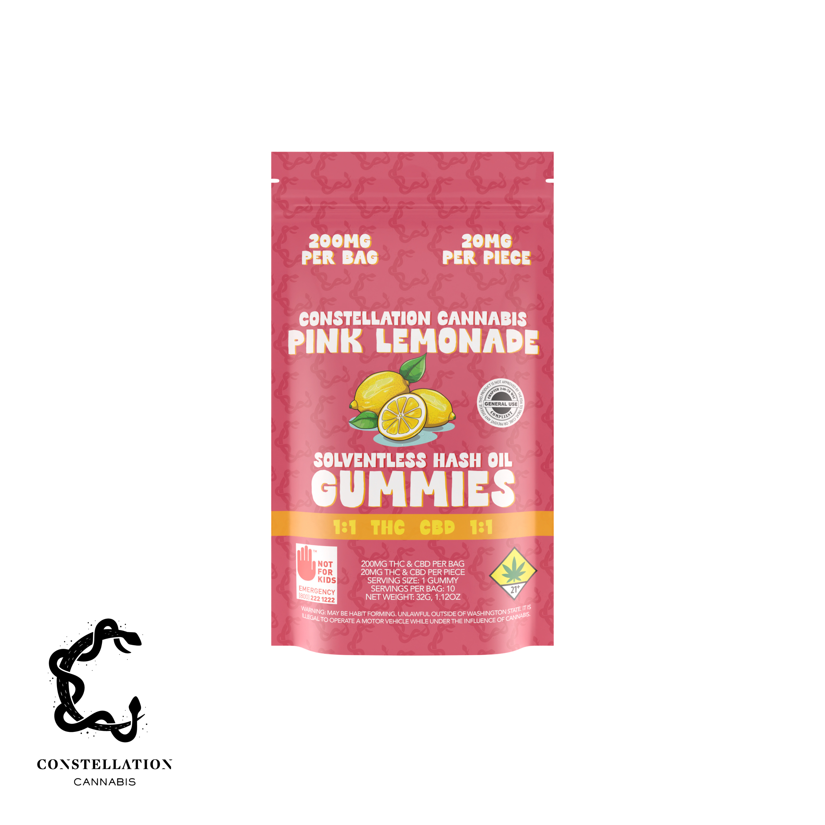 Shop Pink Lemonade CBD 1:1 | Remedy Tulalip Dispensary Quil Ceda