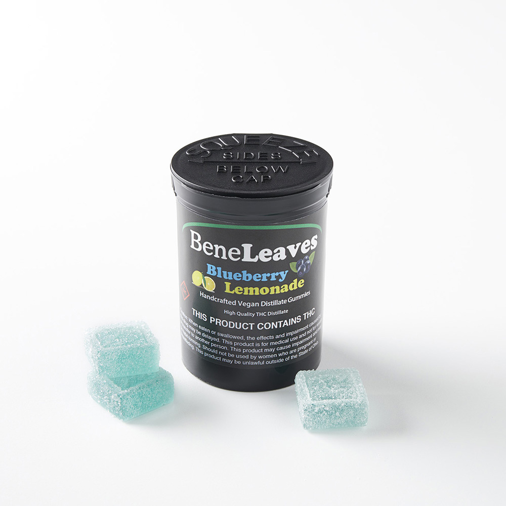 Blueberry Lemonade Gummies (220mg) BeneLeaves Gummies Jane