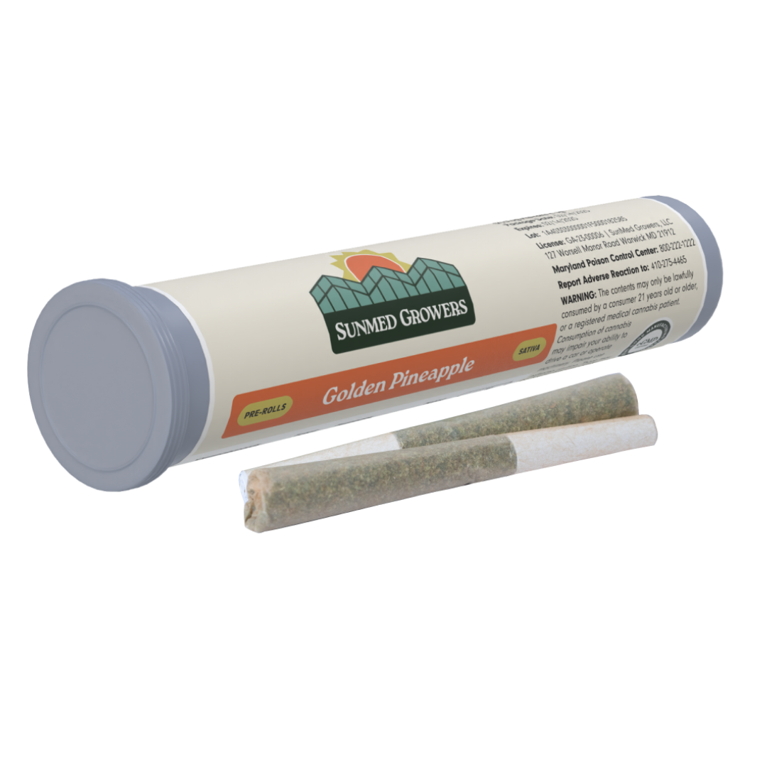 Golden Pineapple Pre-Roll 0.5g 2-Pack