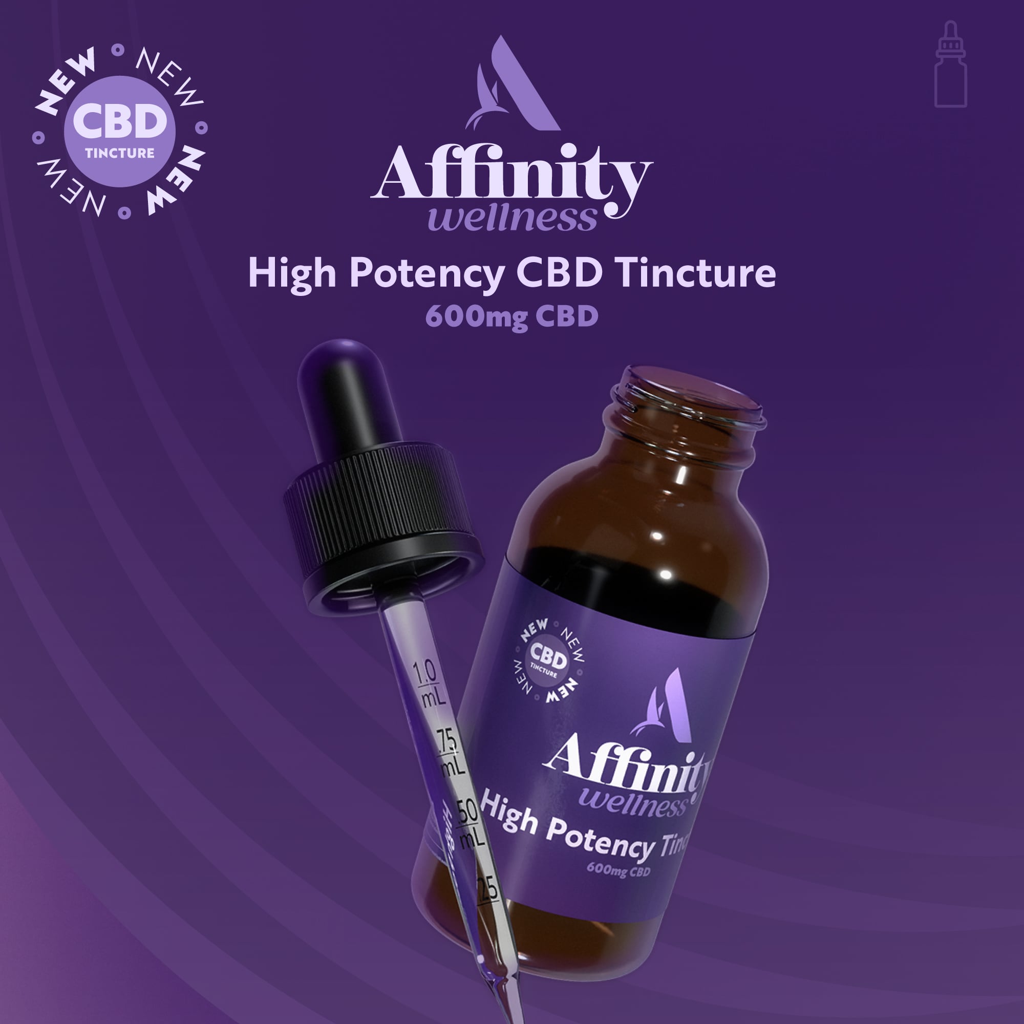AFG High Potency CBD Tincture C636 00674  30mL