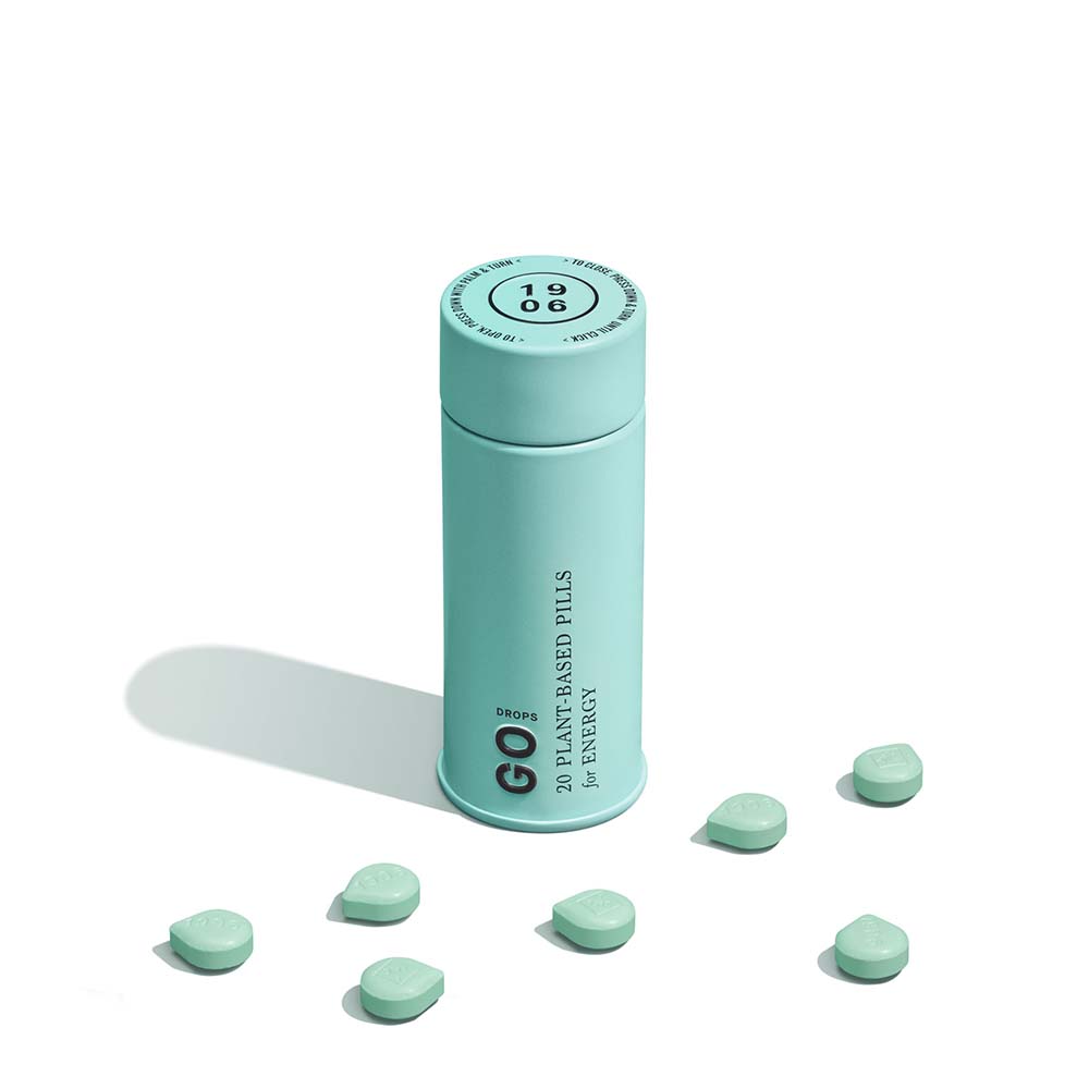 Go Drops [20pk Tin] (100mg THC/100mg CBD) 1906 Swallowable Pill Jane