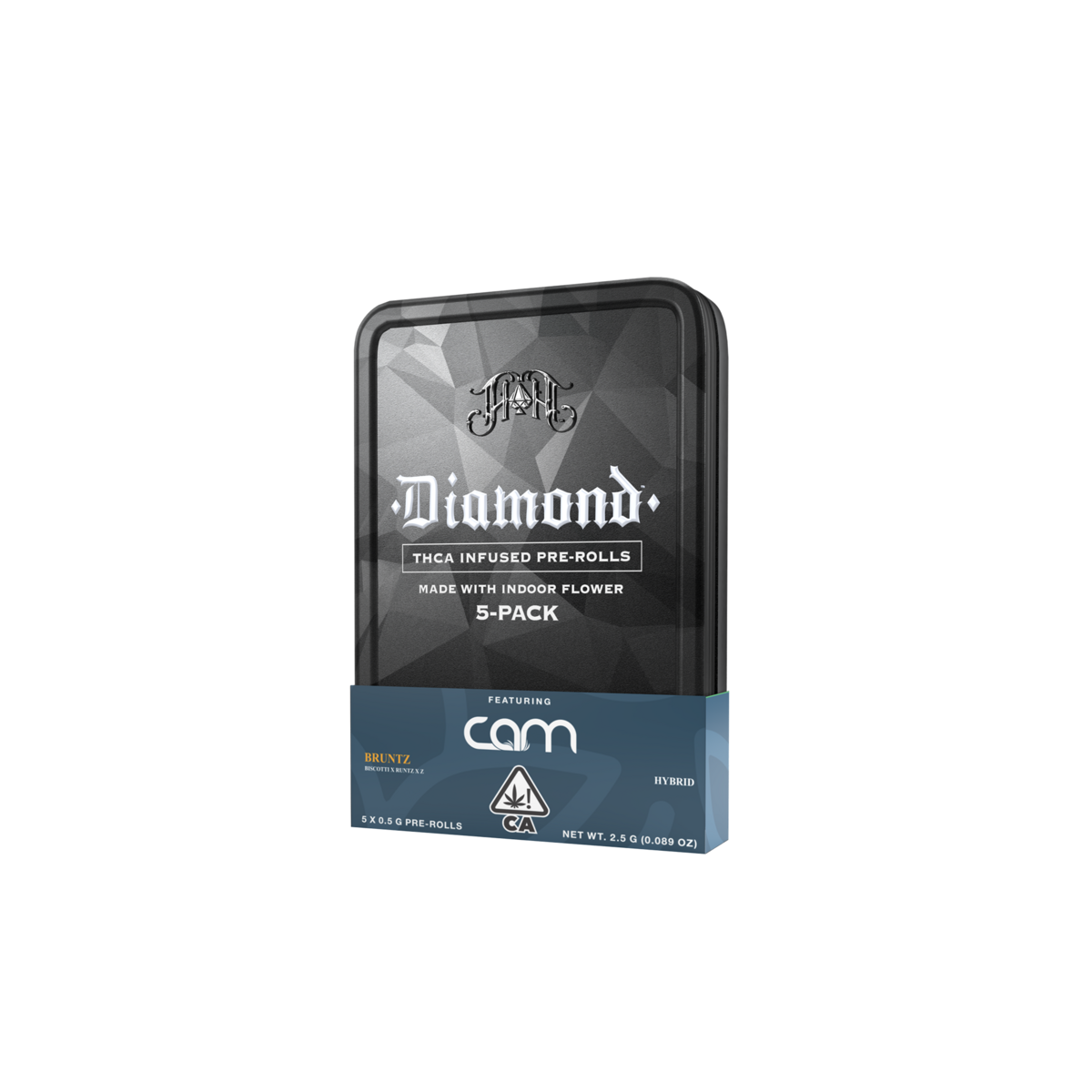 CAM: Pop | Hybrid - Diamond THCA-Infused Pre-Rolls - 2.5G 5-Pack