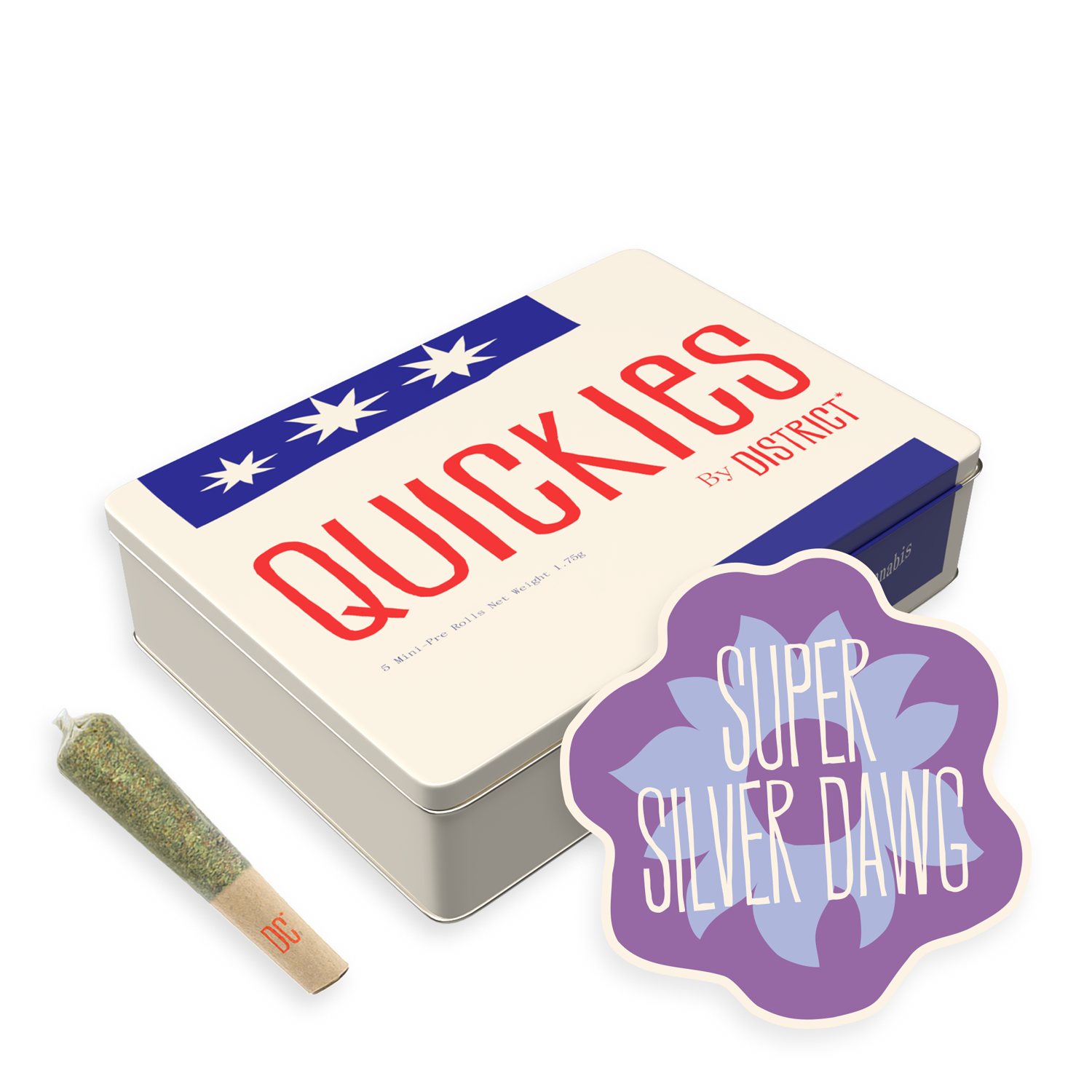 Super Silver Dawg [.35g]