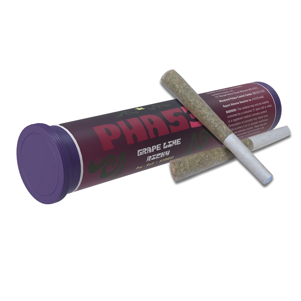 Grape Lime Ricky Pre-Roll 0.5g 2-Pack Grape Lime Ricky Pre-Roll 0.5g 2-Pack