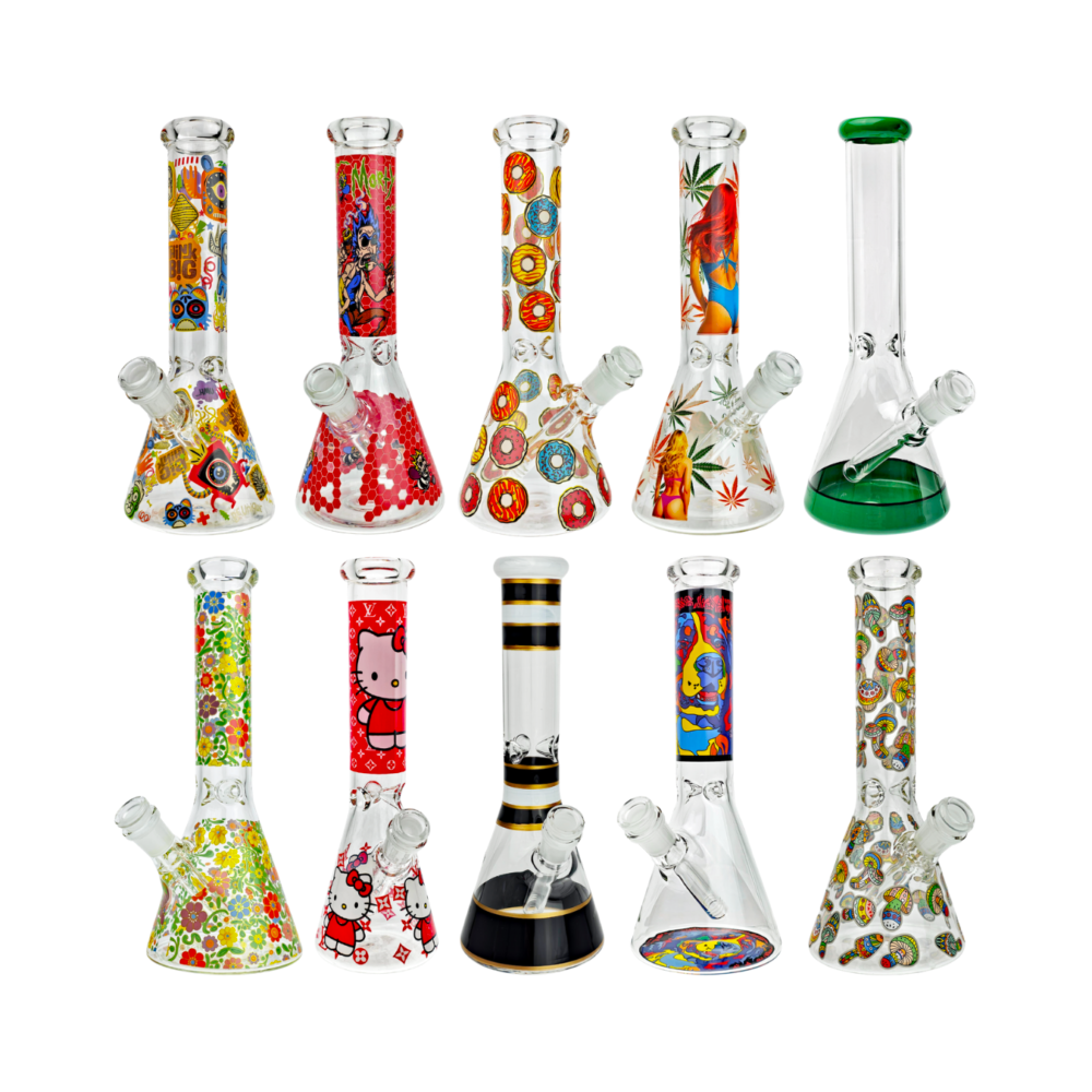 Winnie The Pooh Decal Beaker 10"