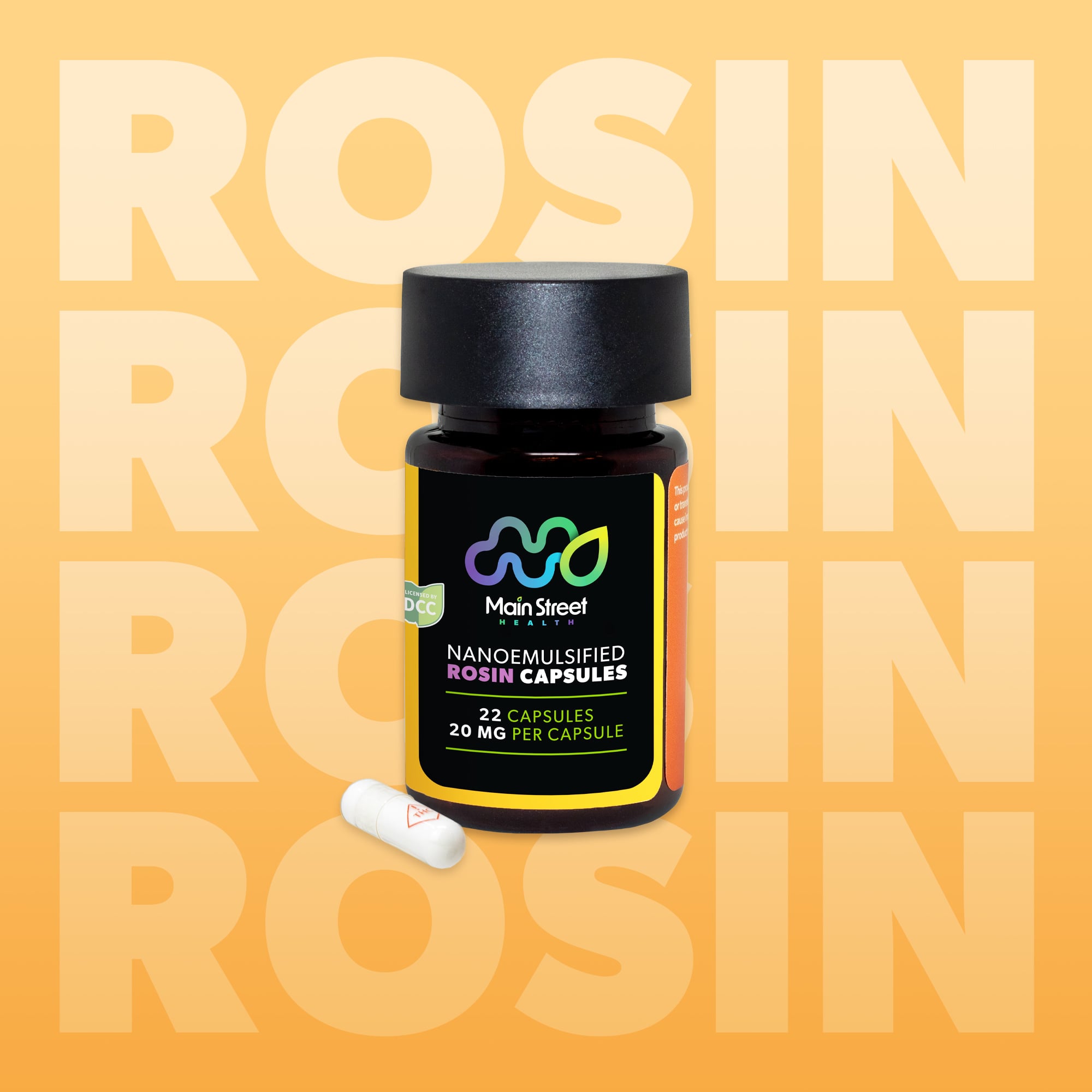 MAIN STREET HEALTH - ROSIN CAPSULES - [440MG] - 22PK