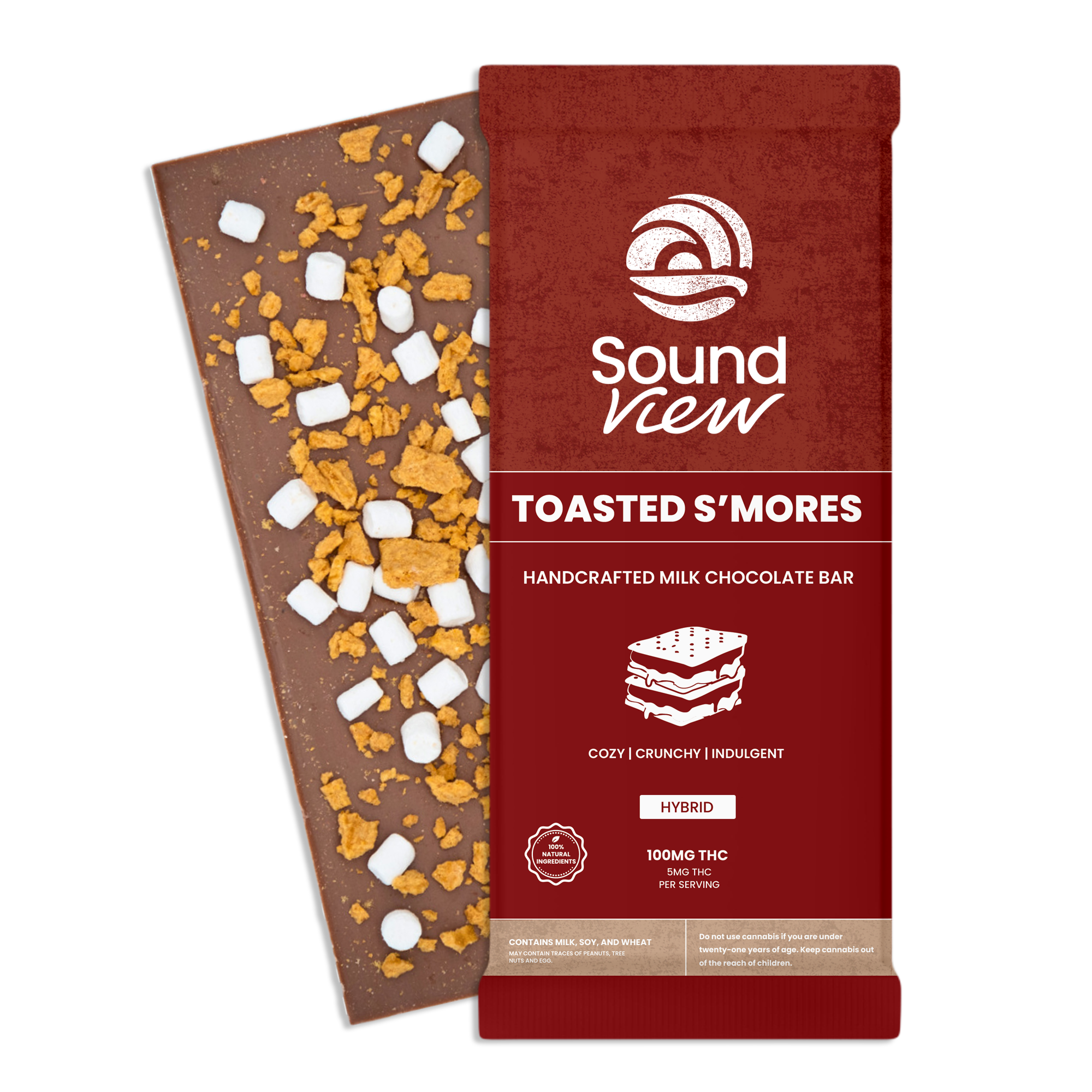 SoundView - Toasted S'mores (H) Milk Chocolate (4.75mg 20pk) C0080000116