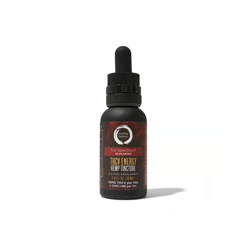 THCv Energy Hemp Tincture [30ml] (600mg CBD/300mg THCv/150mg CBG)
