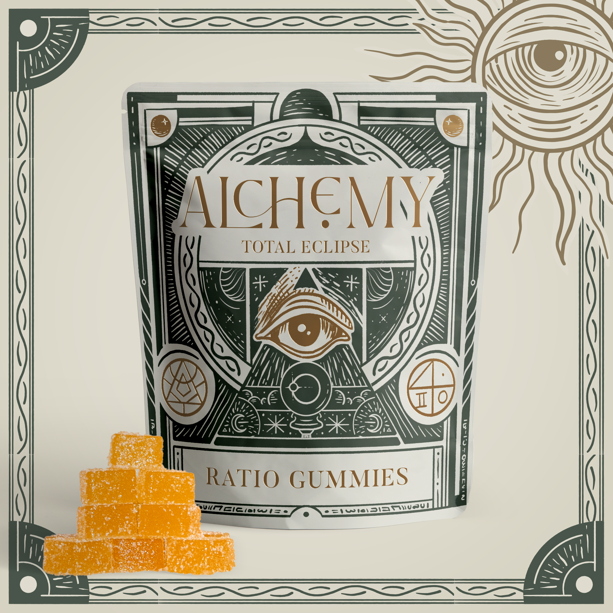 Orange Pineapple - Healing [20pk] (2000mg CBD/100mg THC)