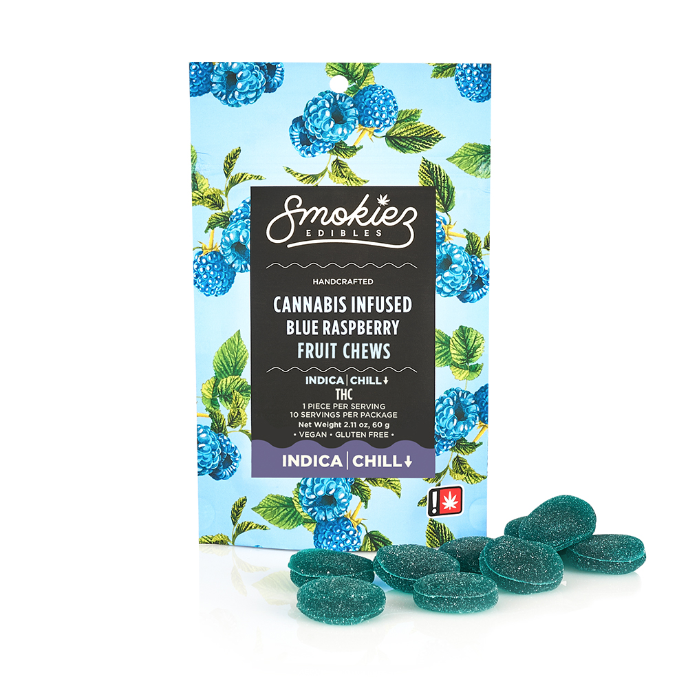 Blue Raspberry - Indica [10pk] (100mg)