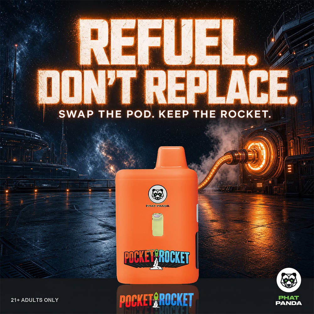 Pocket Rocket - Neon Orange (Only Works With Rocket Gas Pod)