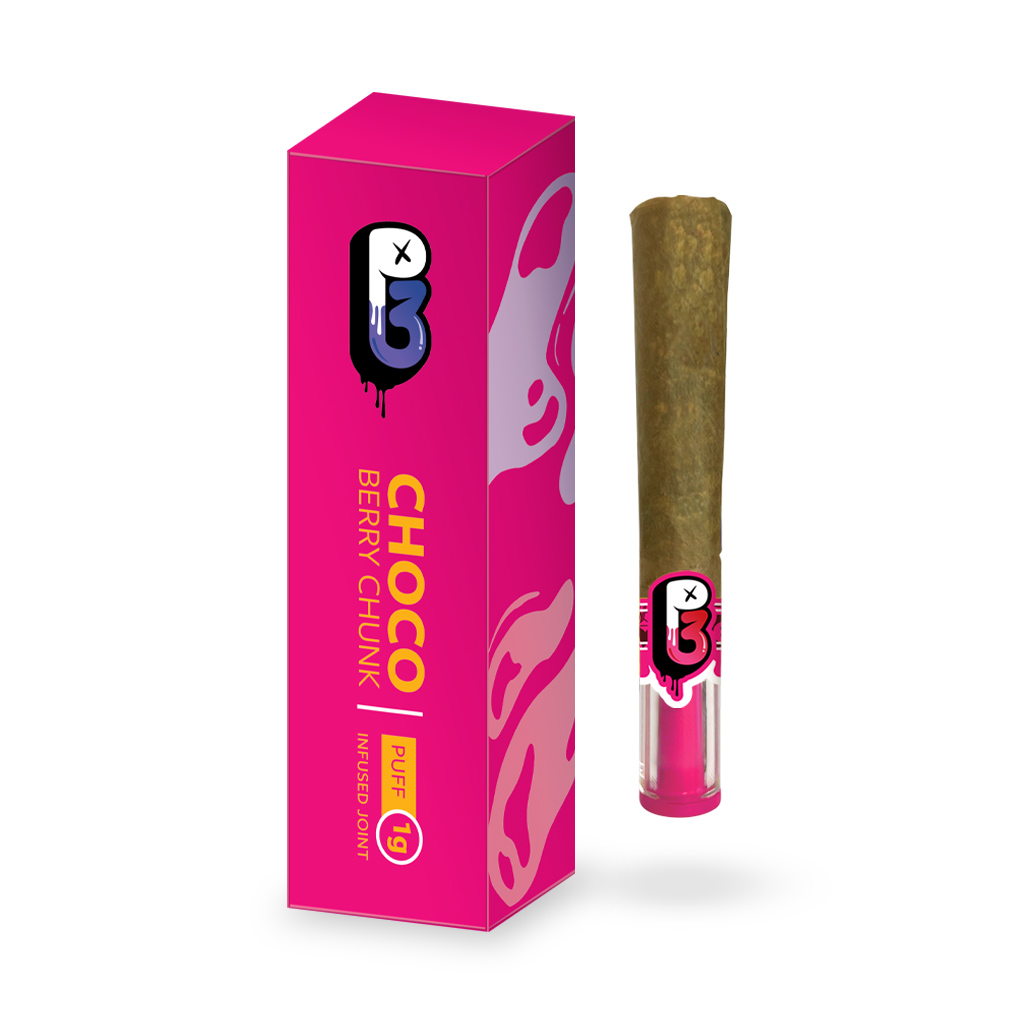 Choco Berry Chunk Infused Joint 1g