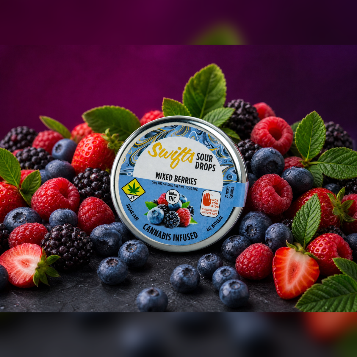 Mixed Berries [20pk] (100mg)