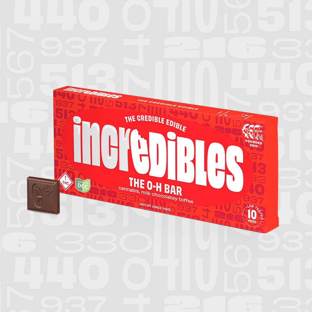 INCREDIBLES - OH BAR - CHOCOLATE - [110MG] - 10PK