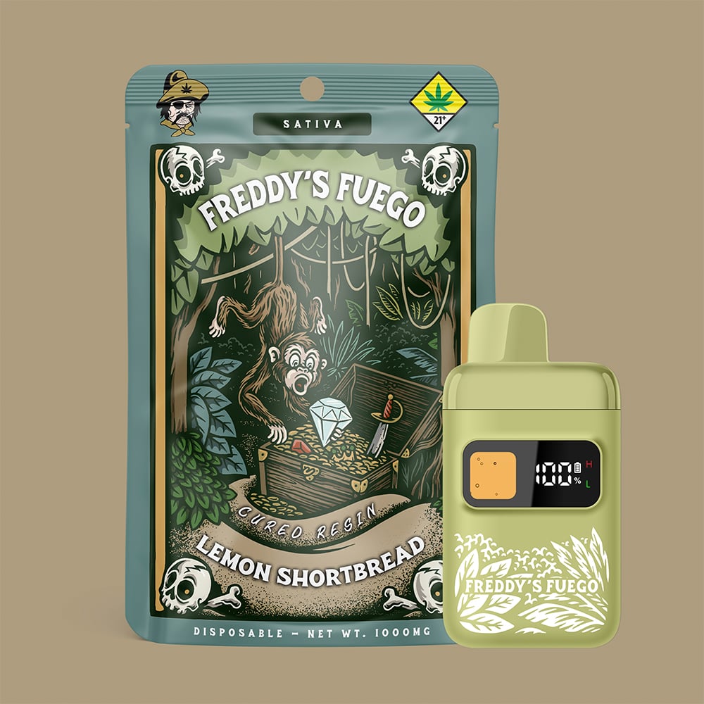 Lemon Shortbread [1000mg]