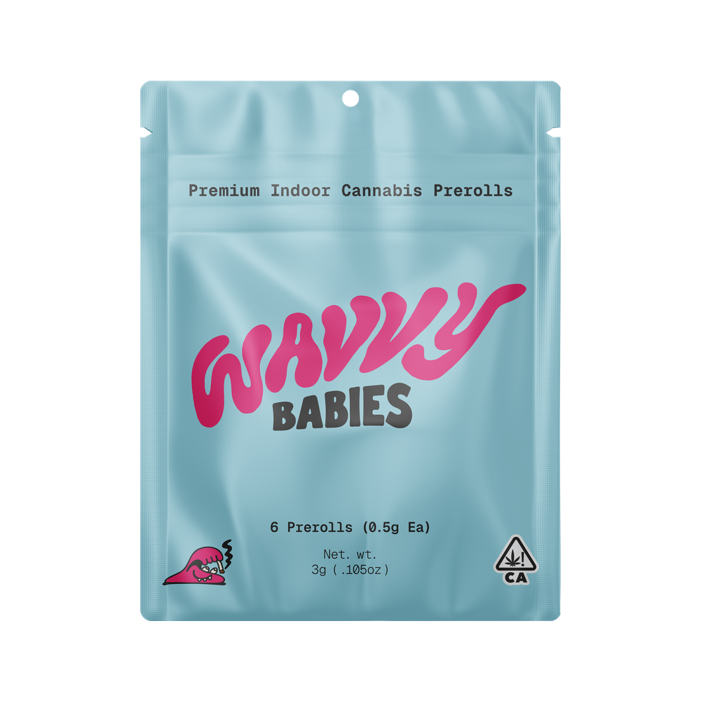 Shop WAVVY - LCG - Prerolls - 6 Pack - 3g | Klover Dispensary San