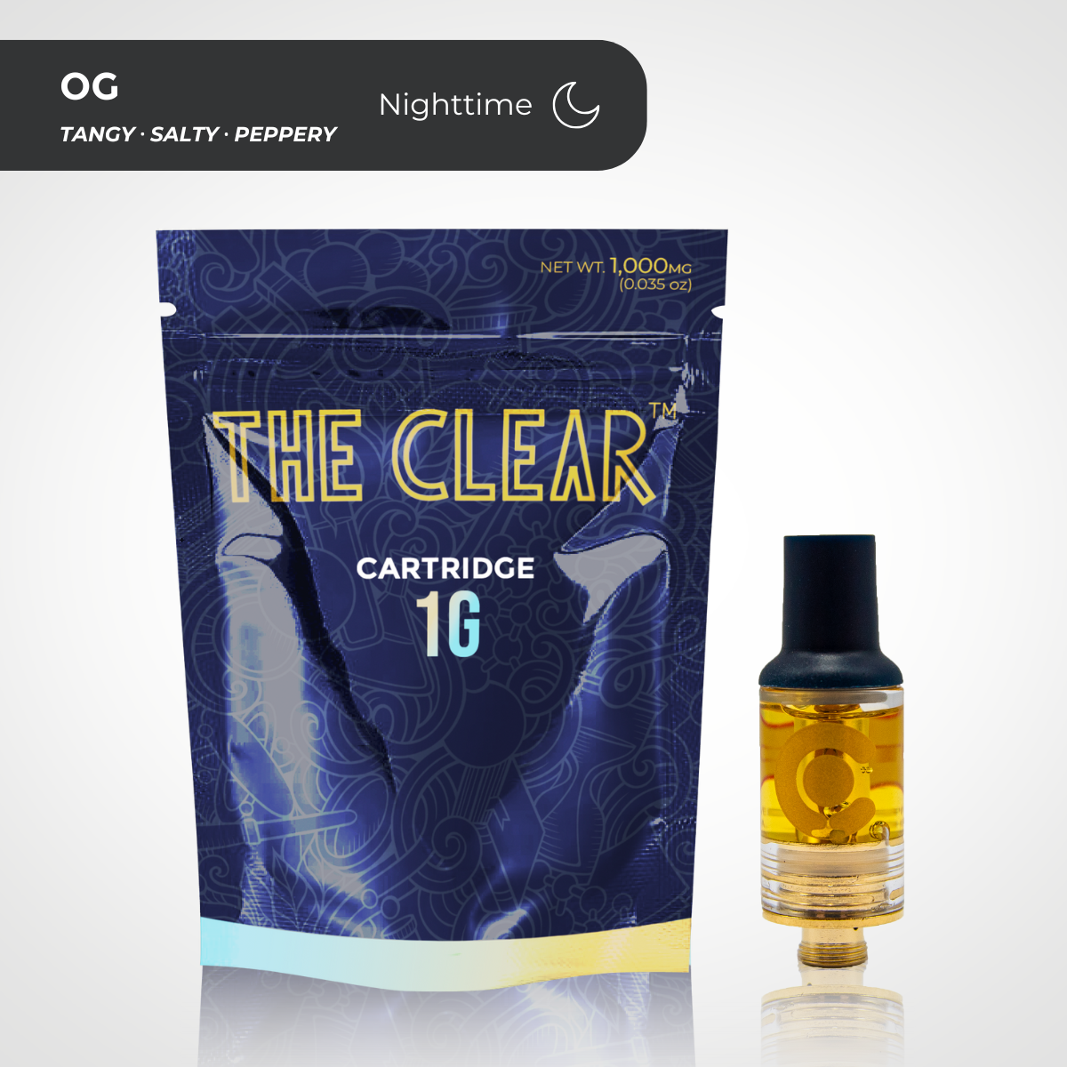 The Clear Original Cartridge 1000mg | OG
