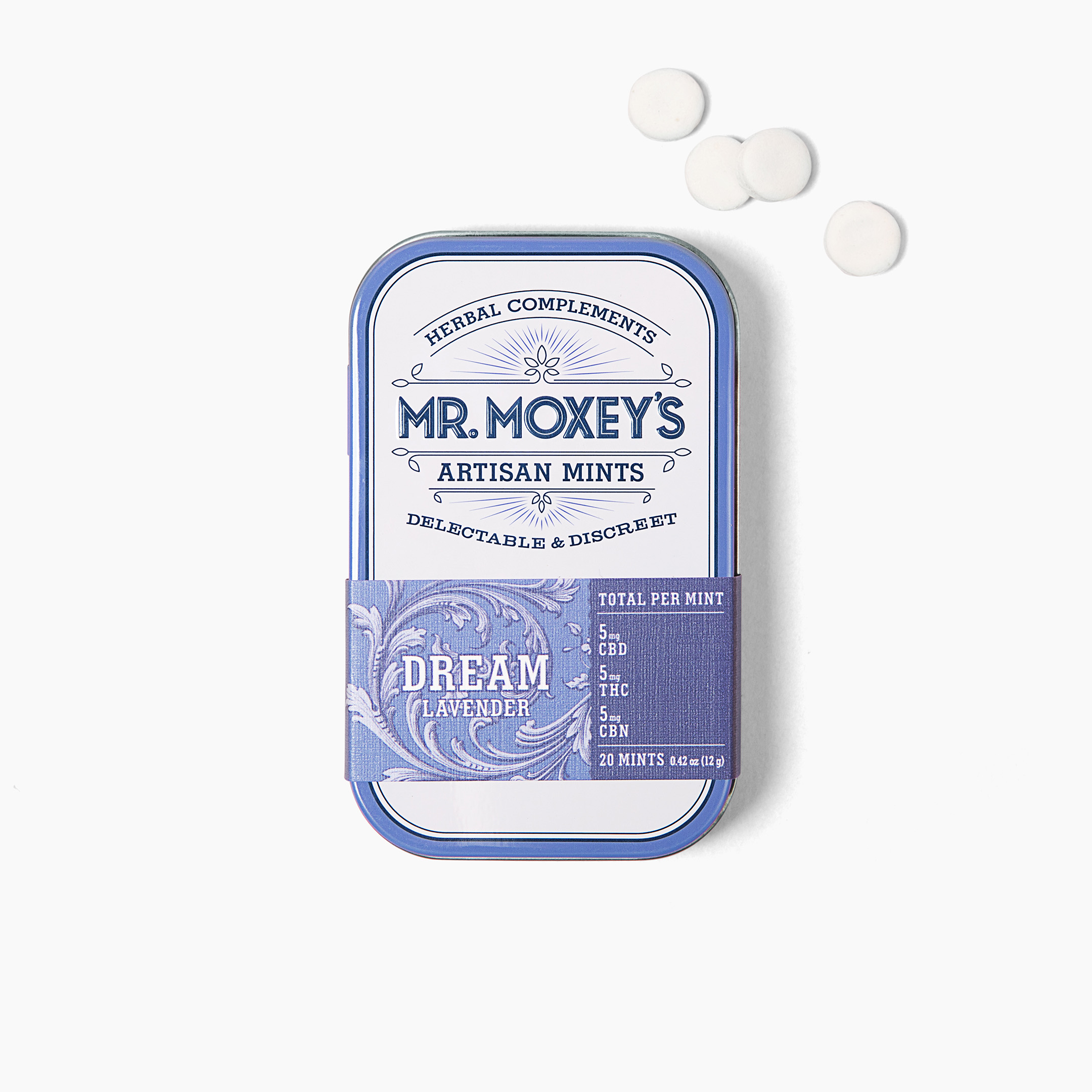 Dream 1:1:1 Lavender Mints (100mg CBD/100mg THC/100mg CBN)