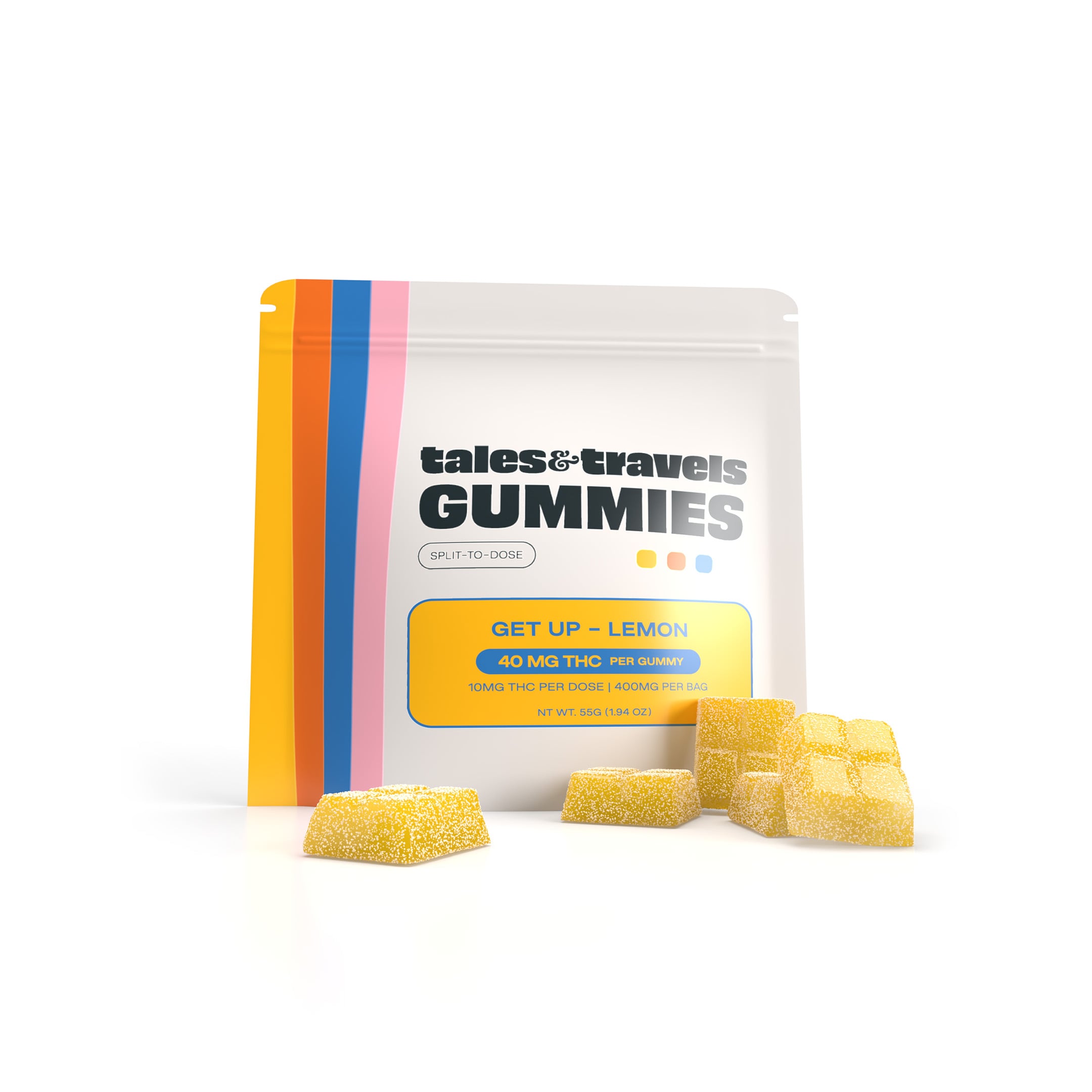 Lemon: Split-To-Dose Gummies [10pk] (400mg)
