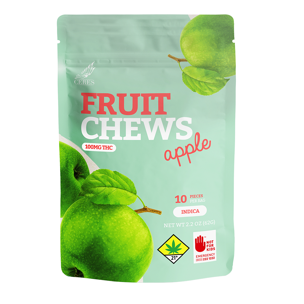 Sour Apple - Indica [10pk] (100mg)