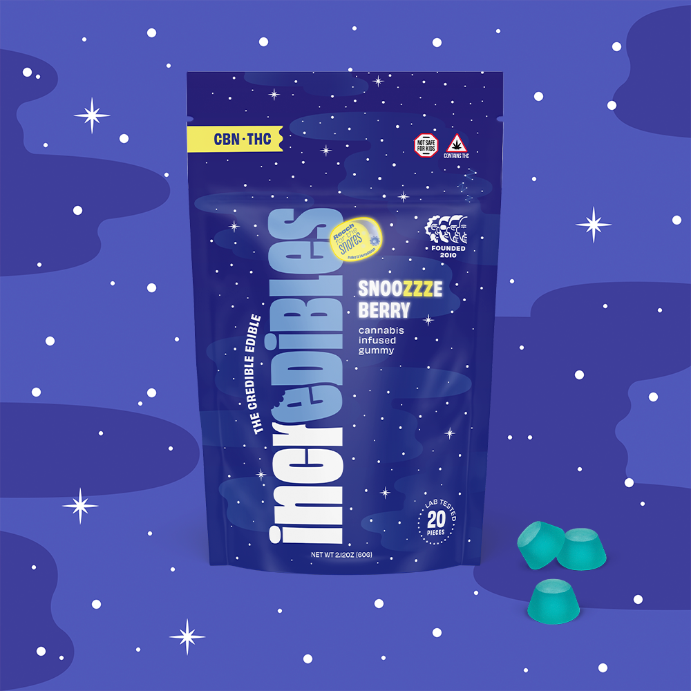 incredibles - Snoozzzeberry + CBN 5:1 - Gummies
