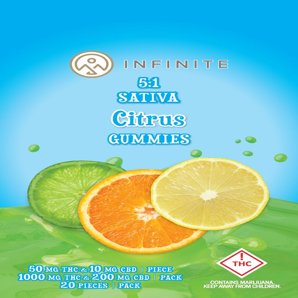 5:1 CBD Citrus [20pk](1000mg THC/ 200mg CBD)