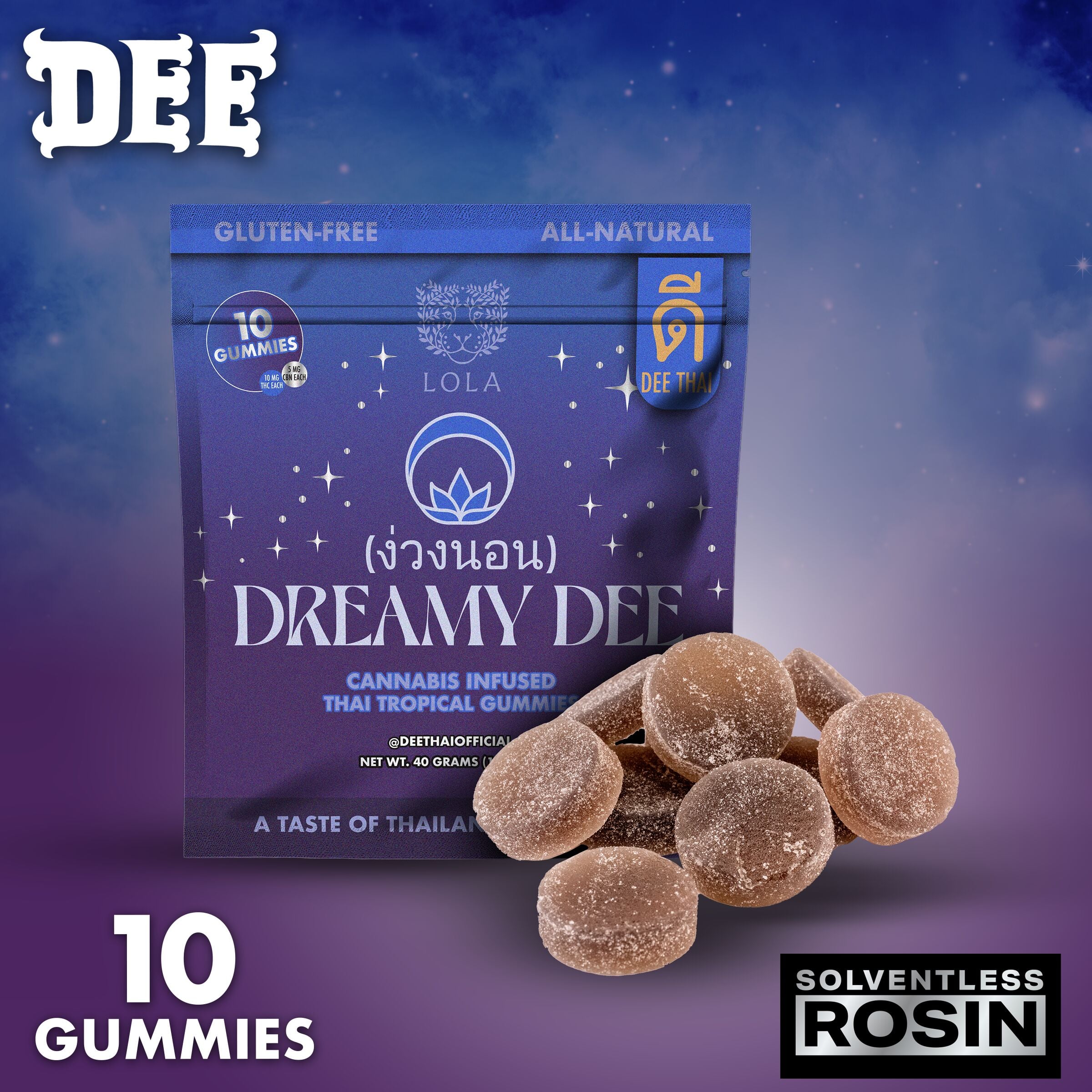 2:1 Dreamy [10pk] (100mg/50mg CBN)