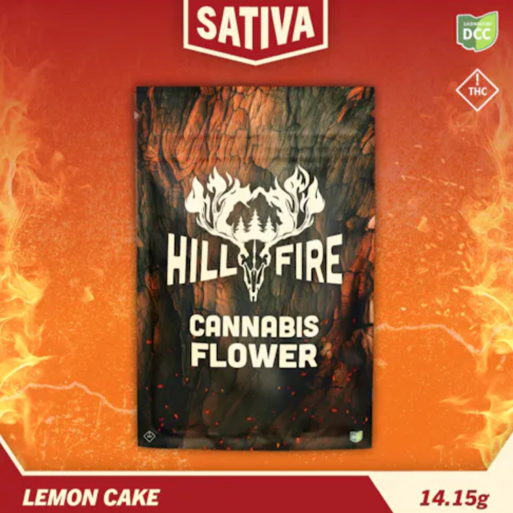 HILLFIRE - LEMON CAKE - [14.15G] - SATIVA