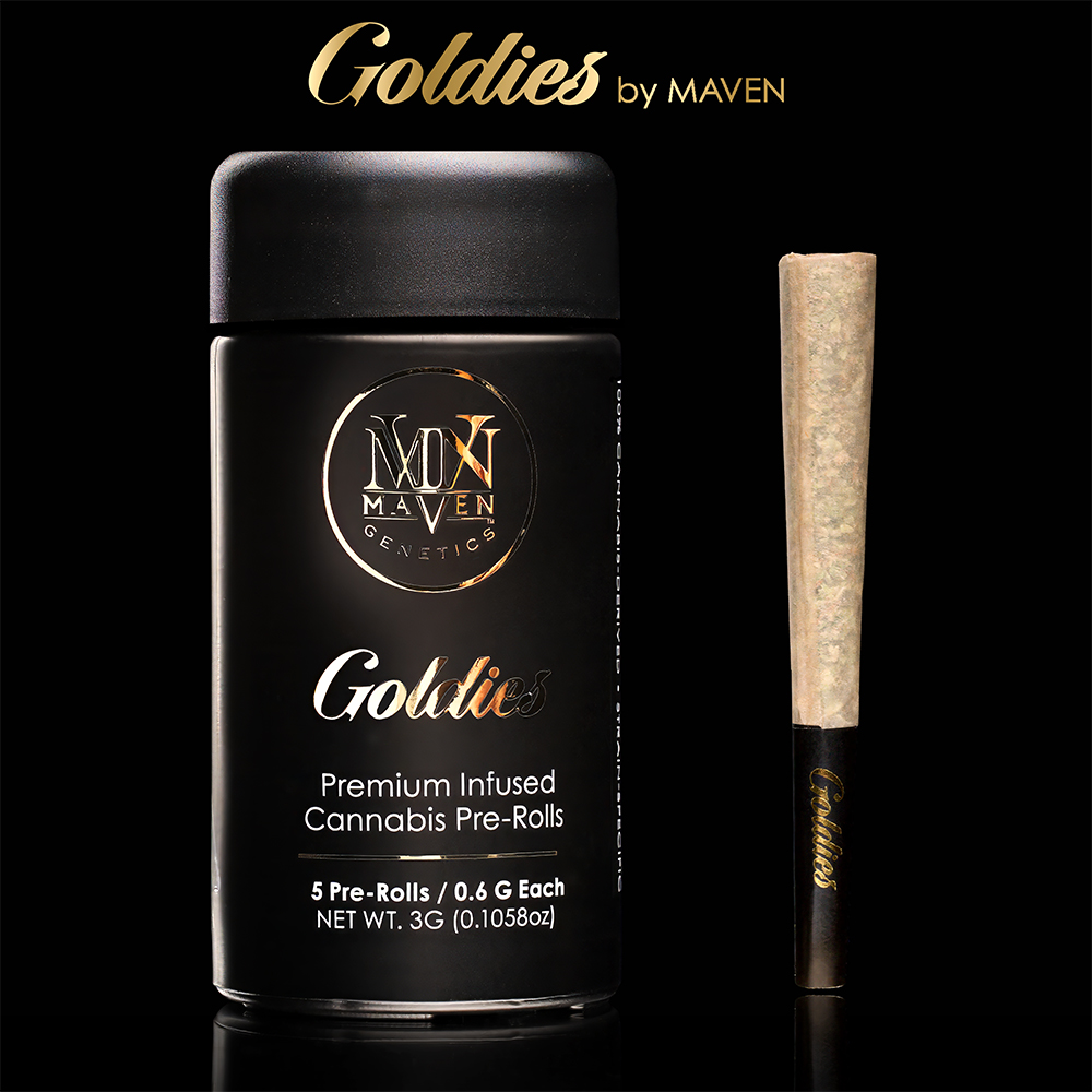 Prizm Goldies Infused Pre-Rolls 5-Pack [3g]