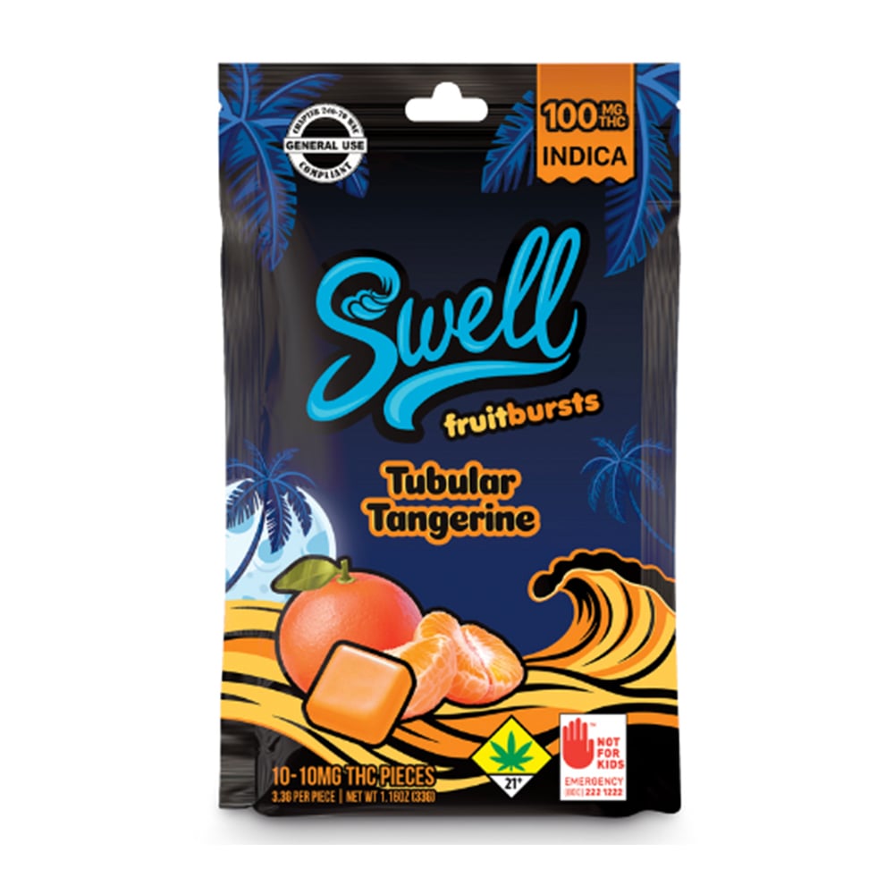 Tubular Tangerine - Indica [10pk] (100mg)