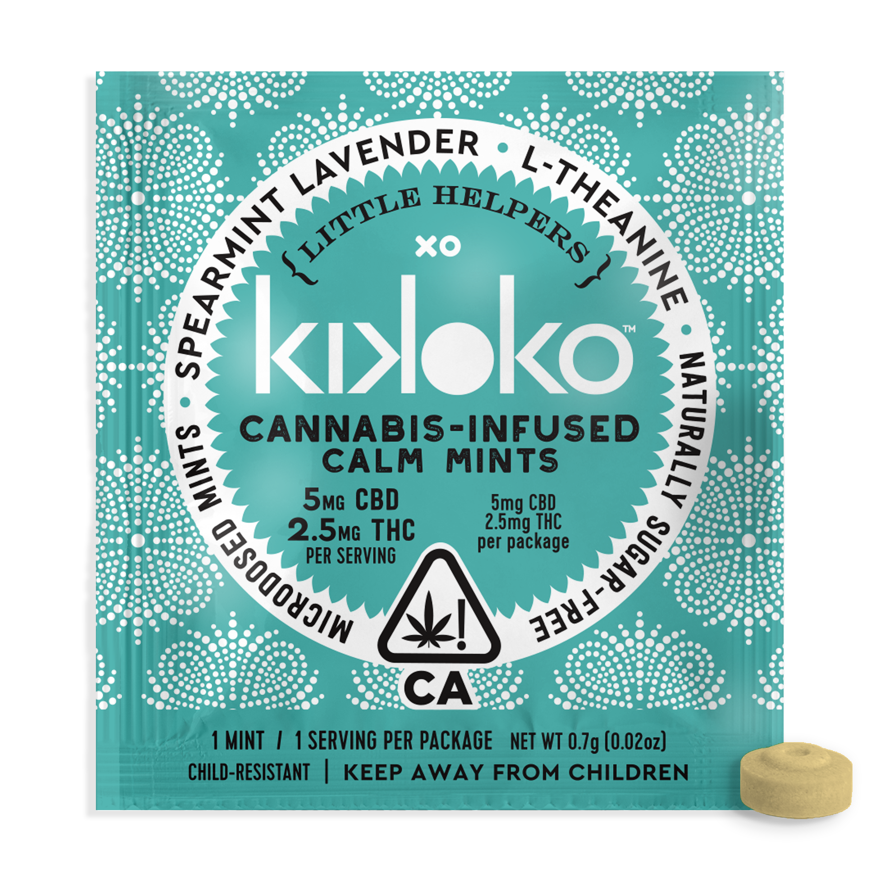Little Helpers Calm (5mg CBD/2.5mg THC)