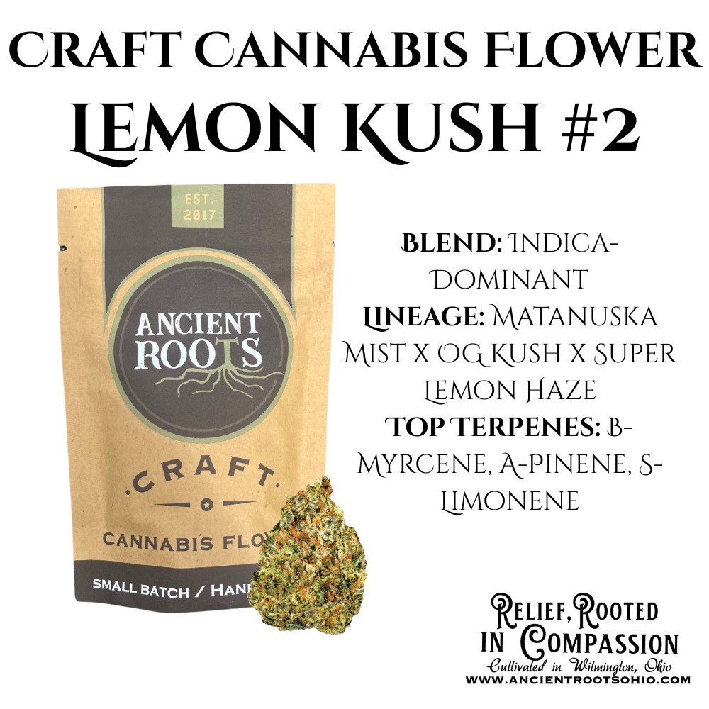 Lemon Kush #2 official packaging artwork, as labeled by the cited image source