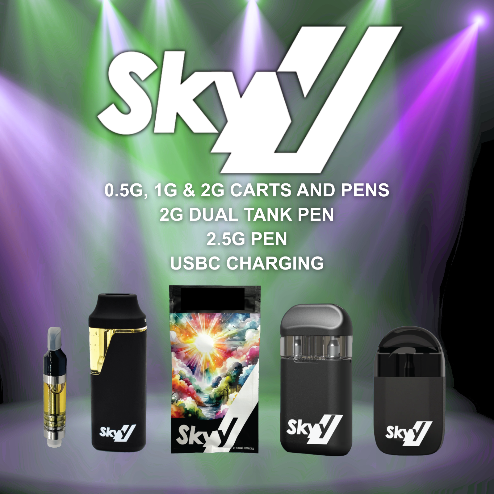 goldwasser smoke and vape VOOPOO Gold Drag 157W Kit with Gold Drag Mod and UFORCE Tank-Rainbow main image 0