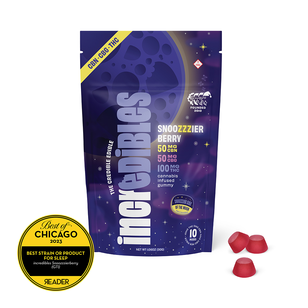 2:1:1 Snoozzzierberry (100mg THC/50mg CBN/50mg CBG)